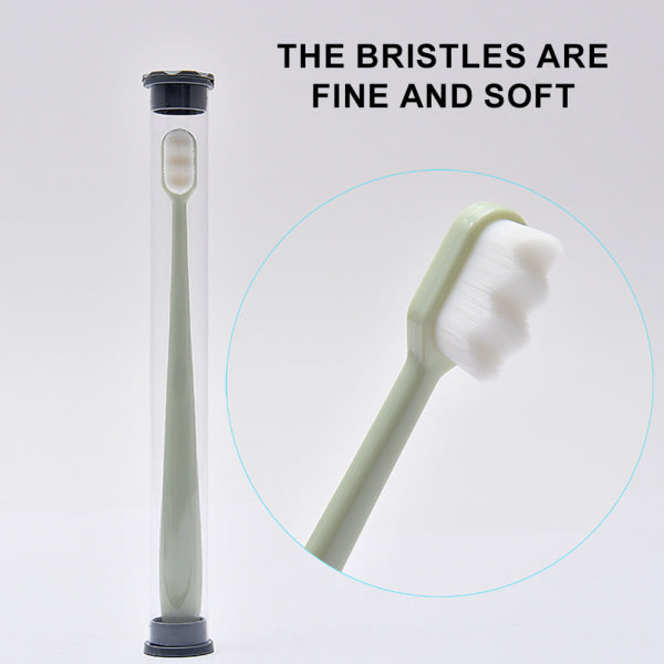 Ekstra mjuk tandborste for voksne, (pakke med 6) manuell tandborstar for å beskytte sensitiv tandkött style 5