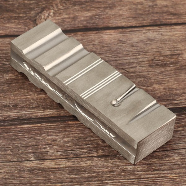 Gör-det-själv-ringarmband armband kanalspår metallform mould (120 mm)