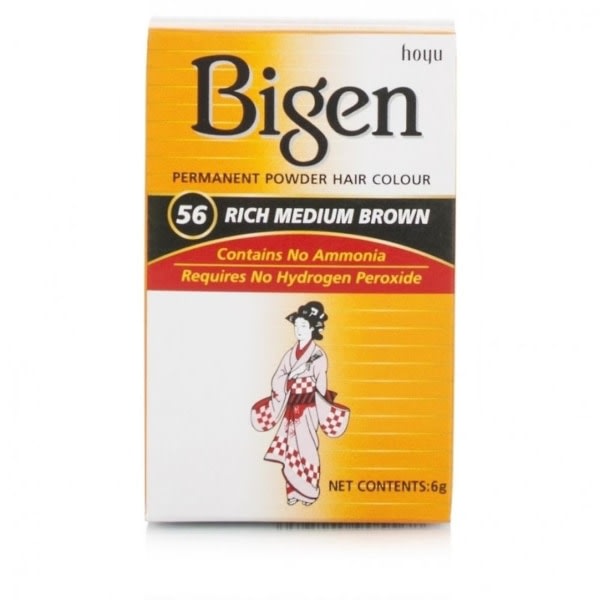 Bigen Hair Color Rich Medium Brown 56 (6g)