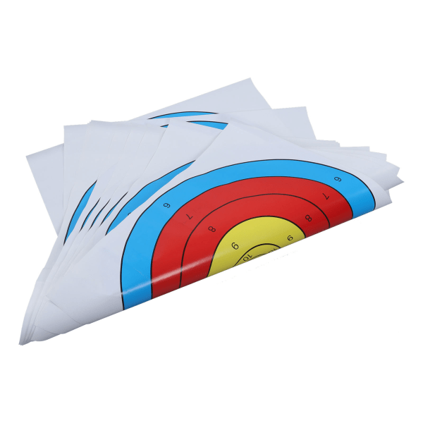 30 STK skytepapir fortykket belagt papir bueskytingspapir for konkurransedyktig recurve
