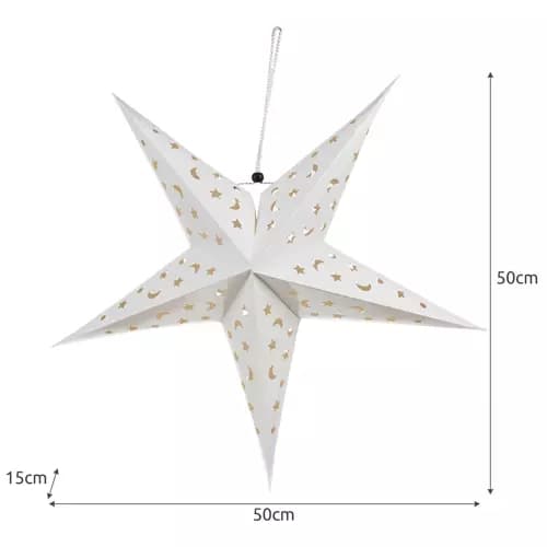 LED-stjerne / Julestjerne - 55 cm
