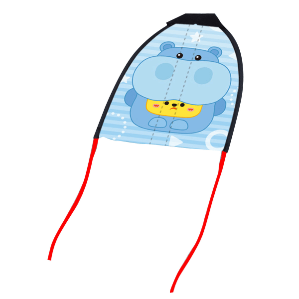 Katapult drage barnegummibånd Elastisk glidende liten drage utendørs sportsleketøy drageflodhest