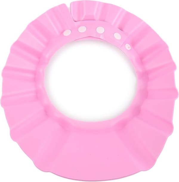 2 Stykker Praktisk Badehætte - Pink - Badehætte Til Børn - Baby - Skum - Badehætte - Baby