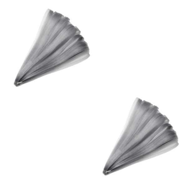1/2/3/5 Crinoline Hästhårsfläta DIY-hantverk för Hattar Ljusblå Grå Light Blue Grey 2Set
