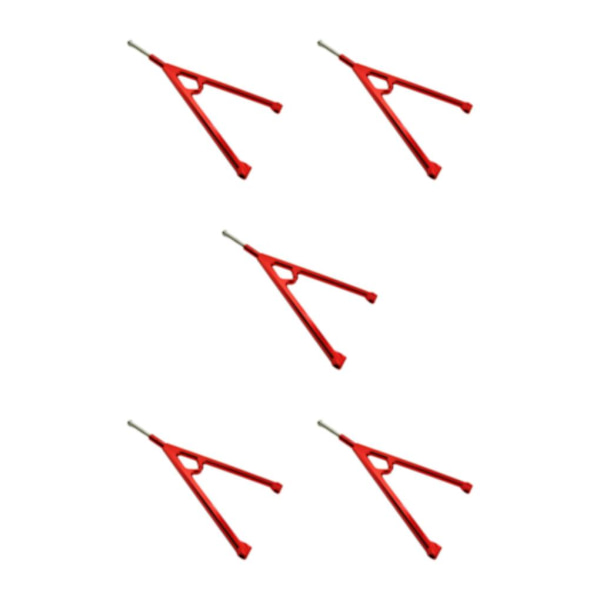 1/2/3/5 Forreste Trigonstøttestang til AXIAL SCX10 Forreste Trigon Red red 5Set