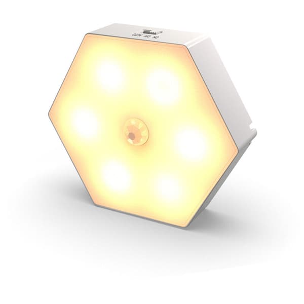 Barnenatlampe med bevægelsessensor, USB-batteri
