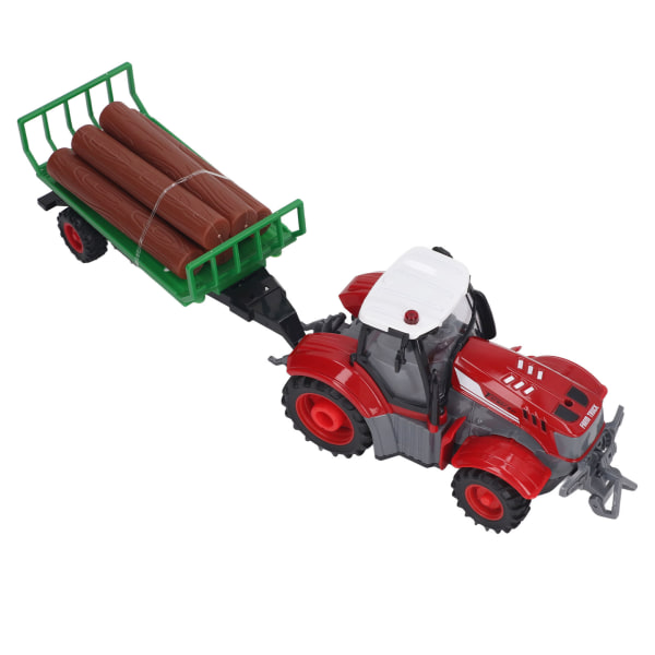 Fjärrkontroll Alloy Wood Transporter Leksak Smidigt plast Transporter Modellleksak för rollspel