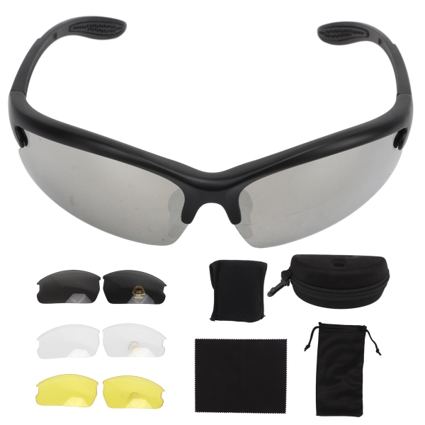 Skytteglasögon utomhus Slagtålig vindsandsäker skyddsglasögon Specialutrustning för soldatglasögon