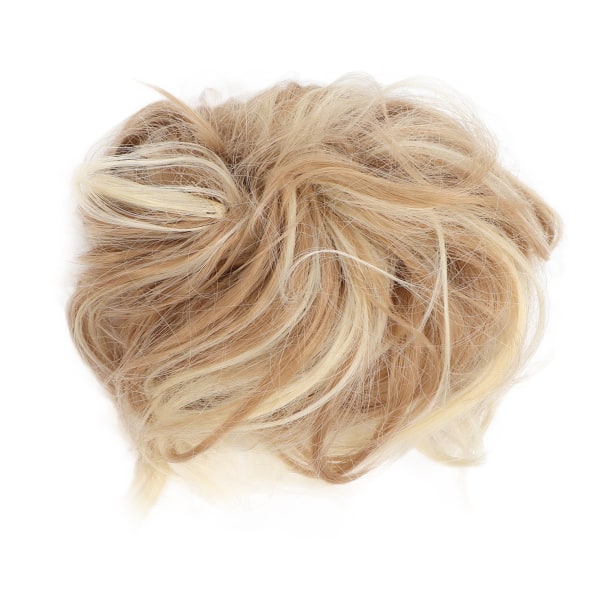 Fluffy Hair Bun Extensions Høytemperatur Fiber Rotete Bolle-hårstykke Rullet oppsatt hårbollerQ17-19H613#