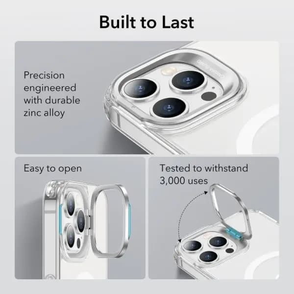 iPhone 11-16 Pro Max Cover Stativ HaloLock MagSafe Transparent 11_tfrf 11 11