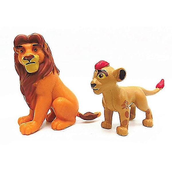 12-pack Lejonvakten Leksaker, Lejonkungen Actionfigurer, Djurkaraktärsleksakssats Hemmabord Dekoration