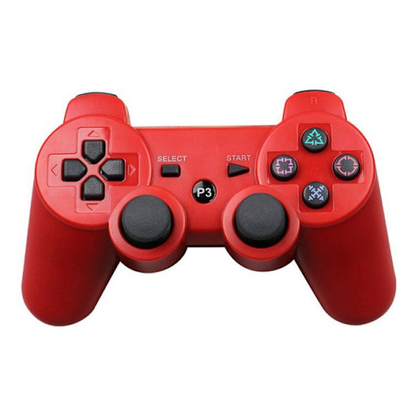 ps3 controller dual vibration PC computer controller USB trådløs bluetooth controller 360 controller dual vibration snefnug knap Blue-Blank Button