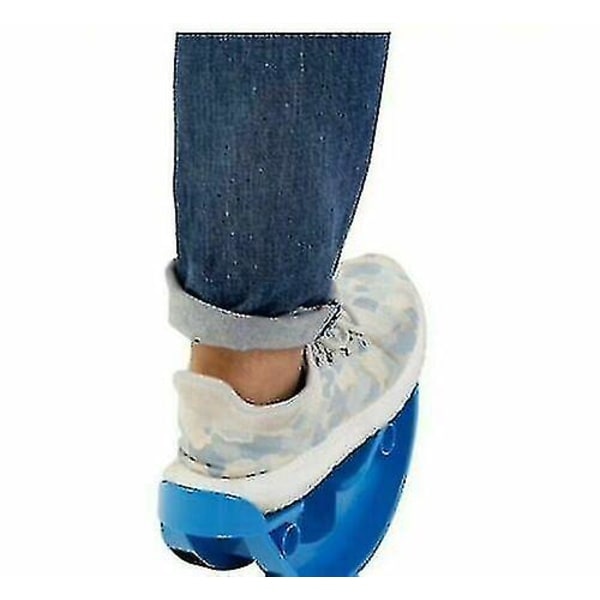 Slapp av fitness fot rocker brace Oblique pedal brace Sula massage pedal brace blå