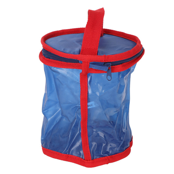 Golfballoppbevaringspose Stor kapasitet Sammenleggbar bærbar balloppbevaringspose for bordtennisgolfballer 25 golfballeroppbevaring