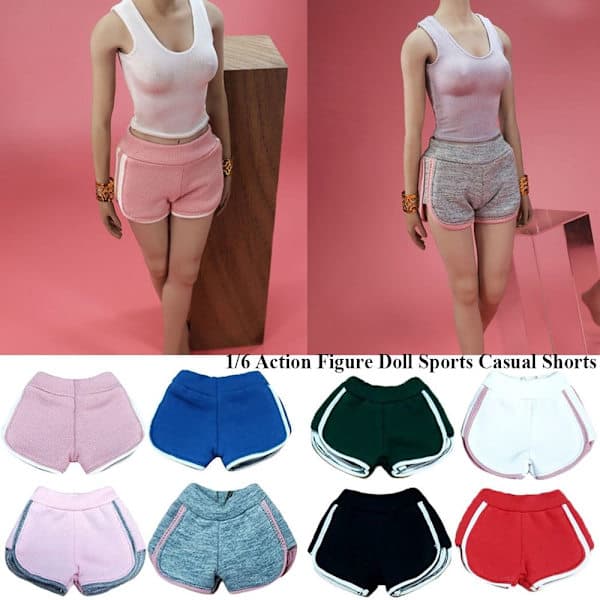 Sportiga vardagsshorts 1/6 Dockbyxor 3 3 3
