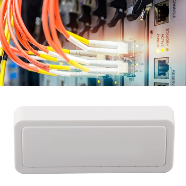 8 Port Ethernet Switch Professional Silent Operation Plug and Play LAN RJ45 Splitter til hjemmekontor 100?240V EU-stik