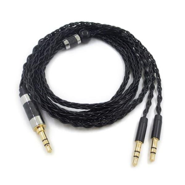 2,5 mm/3,5 mm/4,4 mm stik-interface hovedtelefonkabel til Hifiman Sundara/Ananda