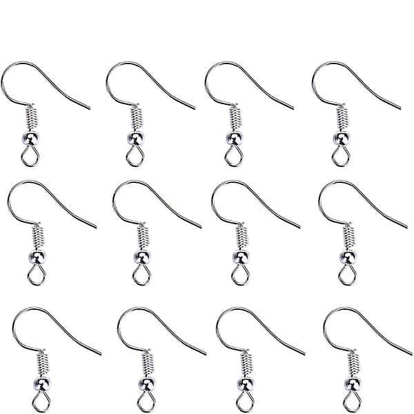 Örhänge-krokar 100 st silver