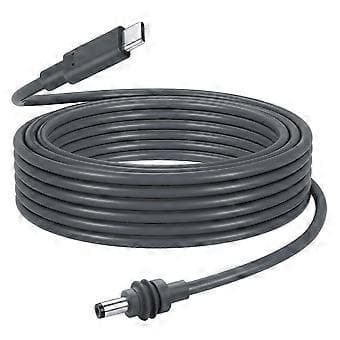 USB C til DC strømkabel for Starlink Mini, 5M PD100W inngang USB Type C til DC hul kontaktkabel for Starlink Mini, erstatningskabel
