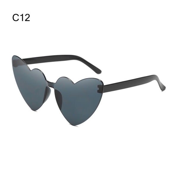 Hjerteformede solbriller Hjertesolbriller C12 C12 C12 C12