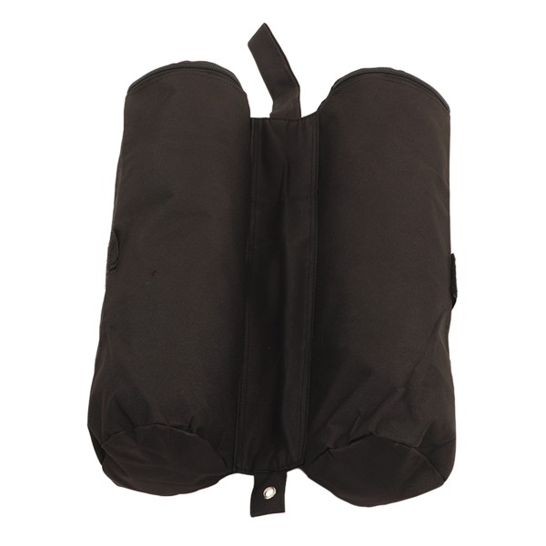 Gazebo Weight Bag 600D Oxford Tyg Slitstarkt vindtätt tält Tyngd Fotväska för Canopy Svart
