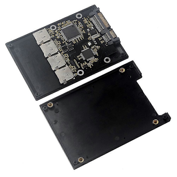 2,5 tuuman 4 TF - SATA -sovitinkortti, itse tehty SSD-puolijohdeasema.pa