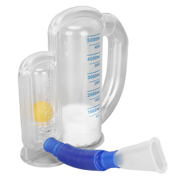 Åndedrætsøvelser Dyb vejrtrækningsøvelse Lungekapacitet Åndedrætsterapi 5000ml