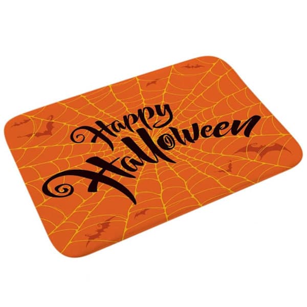 Happy Halloween Dørmatte Spider Web Teppe 5 5 5