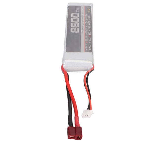 11,1V 35C 2600mAh 3S RC Lipo-batteri for FPV Racing Drone Quadcopter Helikopter Fly RC Båt RC Modeller T Plugg