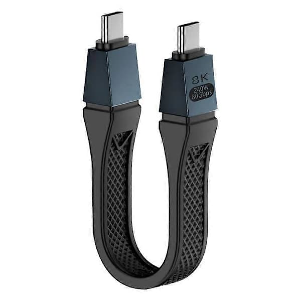 240W 8K 80Gbps USB-C / Typ-C - USB-C / Typ-C Thunderbolt 5 Täysi Toiminto FPC-kaapeli Datakaapeli