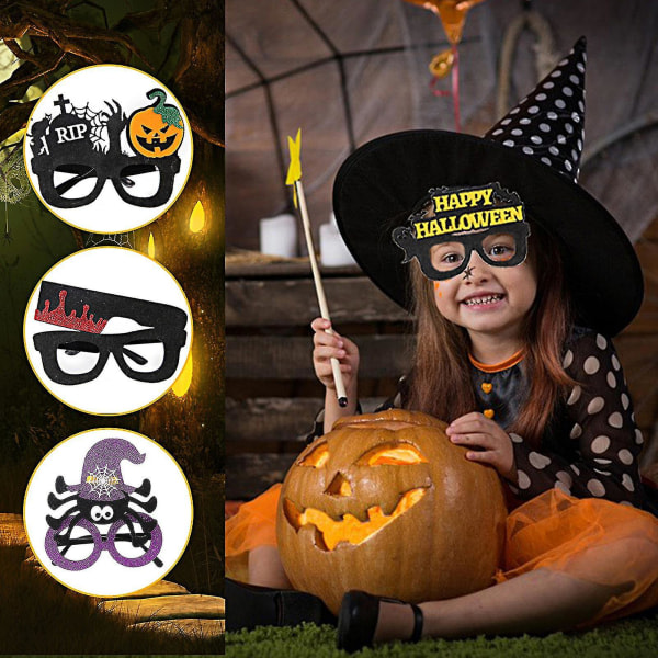 1 par Halloween-glasögon Creative Shape Miljövänlig plast Dekorativt  Halloween-tema Cosplay Glasögon Festmaterial_ahfL 2379 | Fyndiq
