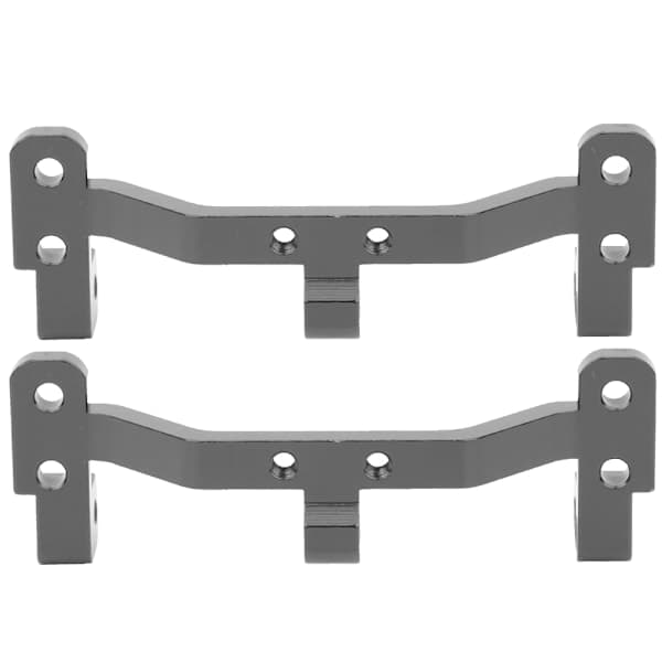 2 stk. Metal Trækstang Base Sæde RC Biltilbehør til MN 1/12 RC Crawler MN90 Titanium Grå Farve