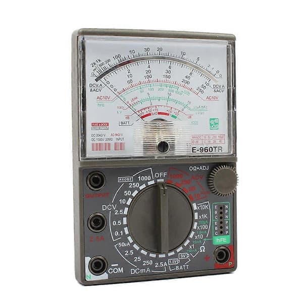 Analogt multimeter de-960tr AC DC Volt Ohm strøm Test Elektrisk Multitester.pa