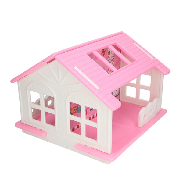 1:12 Scale Dollhouse House Kit Miniatyyri, pieni kattokansi Teeskentele nukkekotitalo lapsille