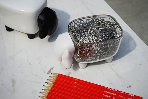Qualy Sheepshape Container JR. Hvid—pa