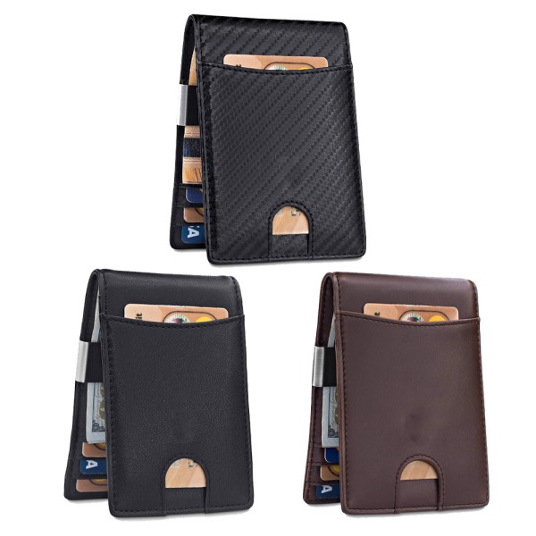 Ultratunn plånbok för män med plånbok, kreditkortshållare för män, korthållare och väska