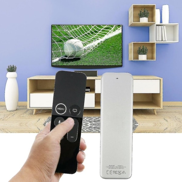 Fjärrkontroll A1962 Emc3186 Ersättnings-TV-fjärrkontroll för Apple TV 4K A1842 5:e 2017/a1625 4:e 2015