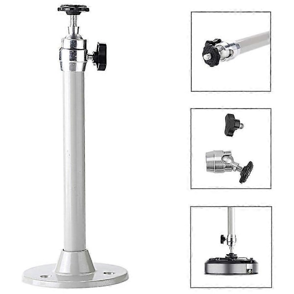 21,5 cm Universellt Projektorfäste i Aluminium för Projektor för Tak eller Vägg 5 kg Kapacitet för Cam.pa