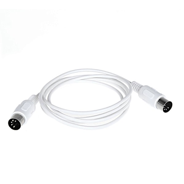 4X MIDI Forlængerkabel til Han 5 Pin 1.5/4.95FT Høj Kvalitet 5 Pin Han til 5 Pin Han MIDI Extensi.pa
