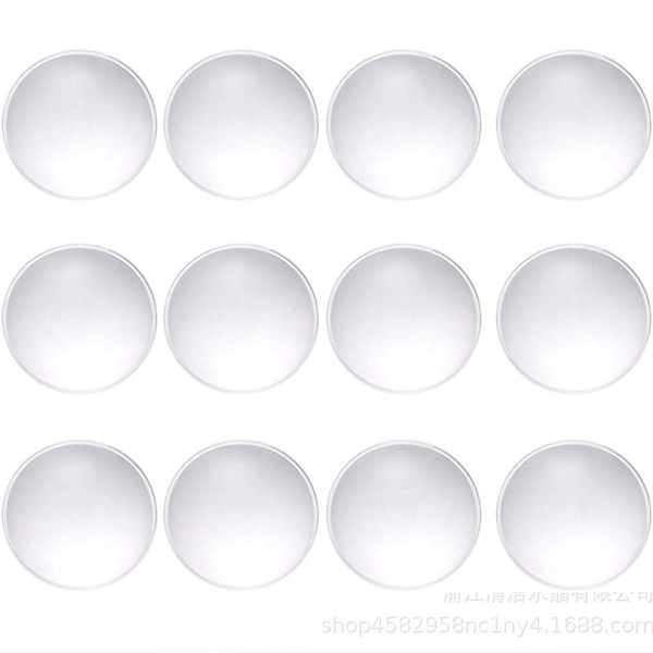 20 st Plast PMMA-lins Optisk 3D-lins Bikonvex lins