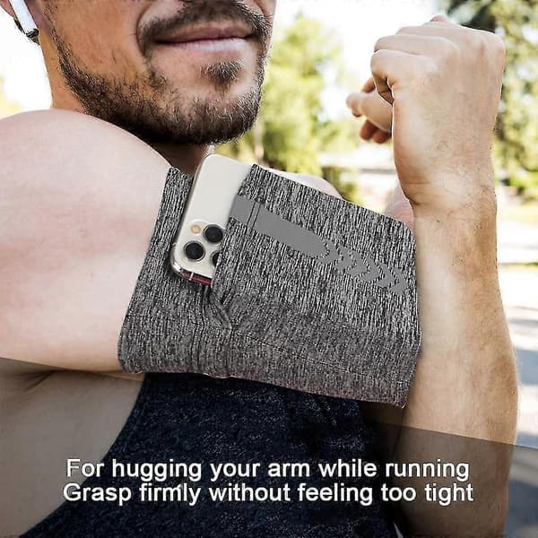 Edge Telefonholder for løping, telefonstropparmbånd passer, bruk for løping, gåing Moving gray xl code