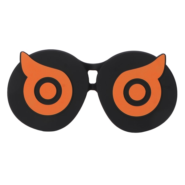 VR linsedæksel Professionel sød ugleform silikone VR linsebeskytter til PICO4 tilbehør Orange