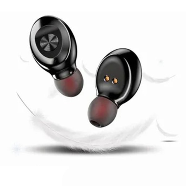 Bluetooth5.0 øretelefoner Digital skærm Støjreduktion Stereo HiFi trådløse øretelefoner med højttaler til sport