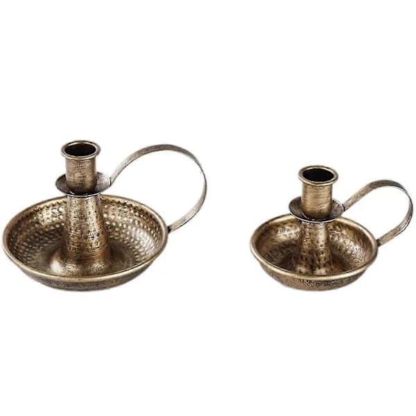 Konisk Lysestake Retro Lysestake for Hjem Bryllup