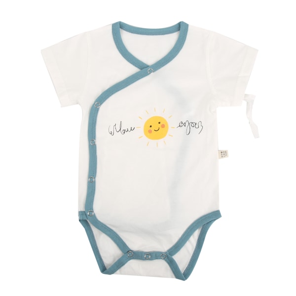 Baby Jumpsuit Kortärmad Bomull Andas Mjuk Bekväm Nyfödd Baby Jumpsuit#3 73