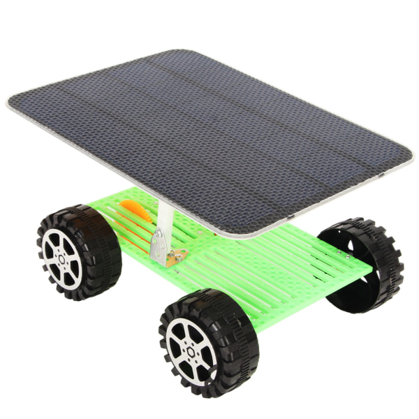 Solar Car Kit Träning praktiskt färdigheter Tänkande färdigheter Pedagogisk soldriven bilvetenskapsaktivitet för barn