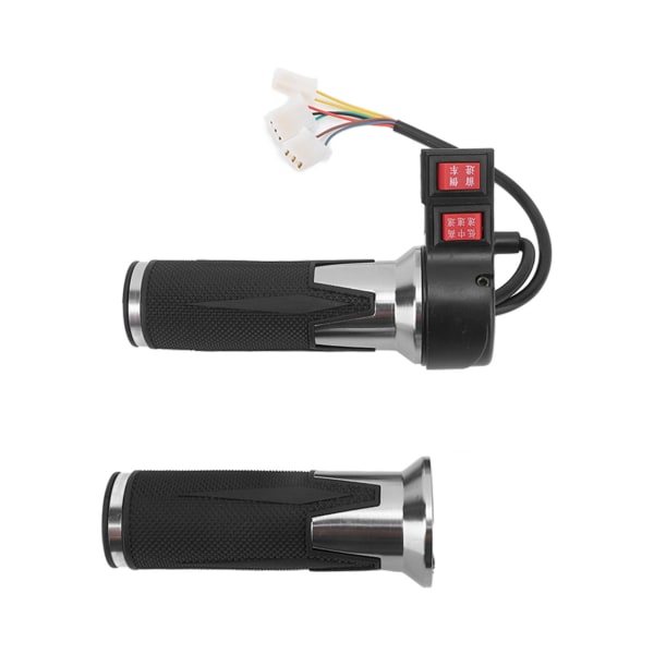 1 par sykkelgasshåndtak 3-girs hastighetskontrollhåndtak Grip akselerator for elektriske sykler med forover revers gir