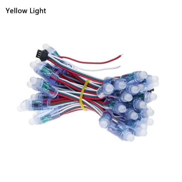 LED-modul lys sløyfe lamper GUL Gul（PA）