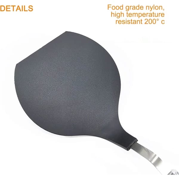 Komplett pizzakit - Pizzaspade for ovn - Tilbehør og pizzastein - 16 cm
