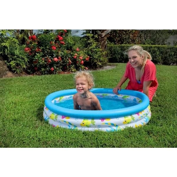 Inflatable Pool / Paddling Pool for Children - 102x25cm